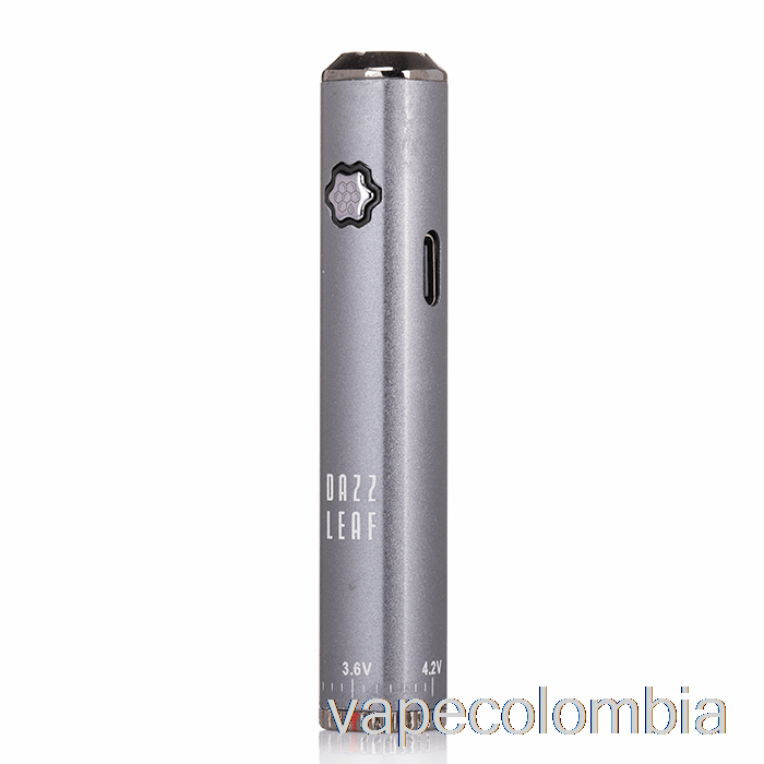 Kit Completo De Vapeo Dazzleaf Squarii Bottom Twist 510 Batería Gris Oscuro